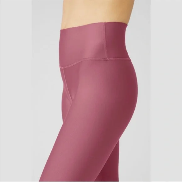 ALO Yoga 7/8 High Waist Air Lift Legging Soft Mulberry - Picture 4 of 13